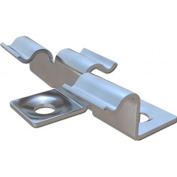 Кляймер металлический HILST FIX prof 3D для террасной доски купить в Волжском